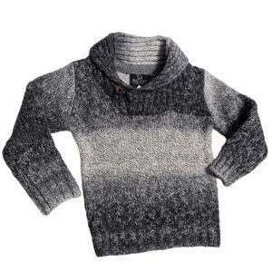 💥🆕 Bear Camp Charcoal Ombre Knitted Sweater 3M